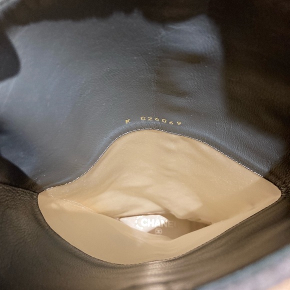 Chanel Interlocking CC Riding Boots - Picture 6 of 7